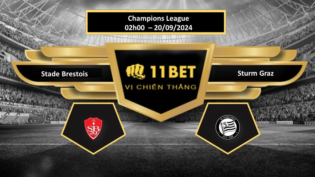 Tip bóng đá  Stade Brestois vs Sturm Graz, hôm nay 20/09/2024 11bet