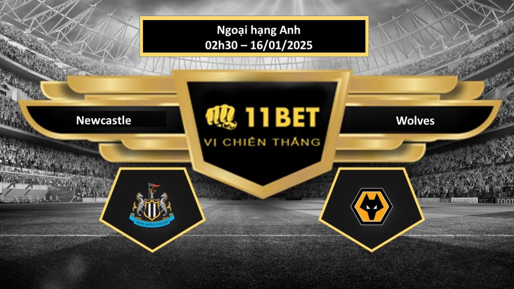 Tip bóng đá Newcastle vs Wolves, hôm nay 16/01/2025 11bet